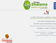 Tablet Screenshot of gruposhalama.com